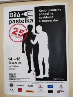 Bílá pastelka 2024